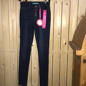 Dollhouse Jeans Button Fly 1 NWT